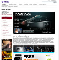 Yamaha AVENTAGE Recievers.